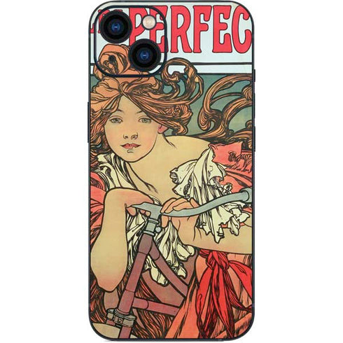 Alphonse Mucha Cycles Perfecta iPhone 14 Skin